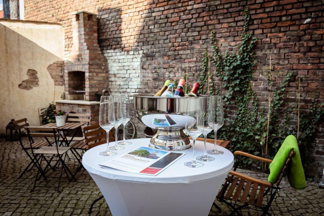 Ferienwohnung Gruenderhaus Brandenburg  Exteriör bild