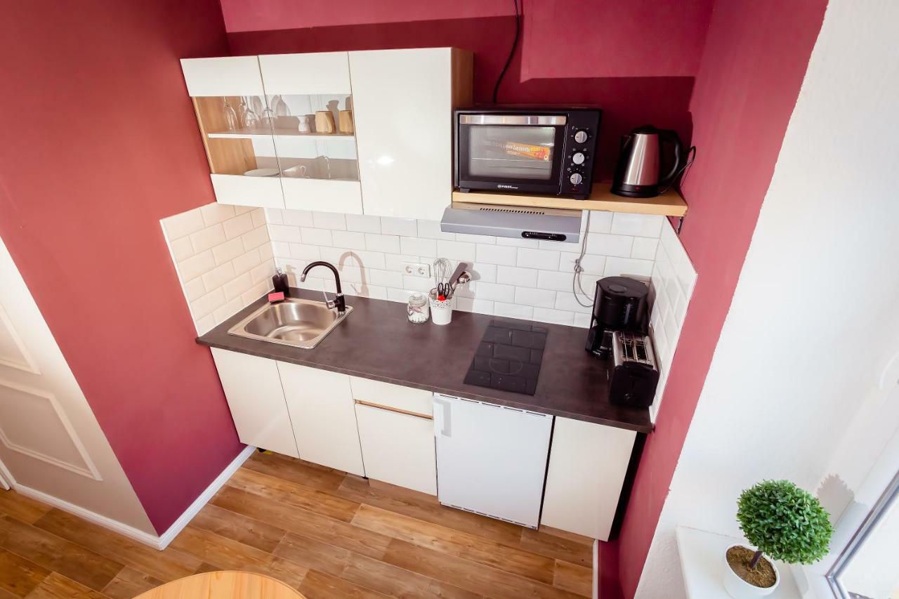 Ferienwohnung Gruenderhaus Brandenburg  Exteriör bild