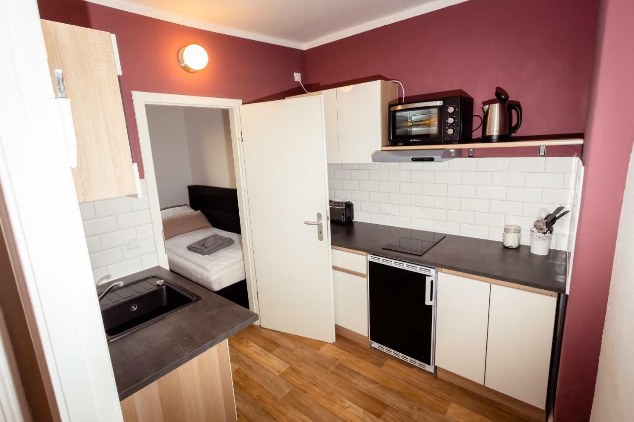 Ferienwohnung Gruenderhaus Brandenburg  Exteriör bild