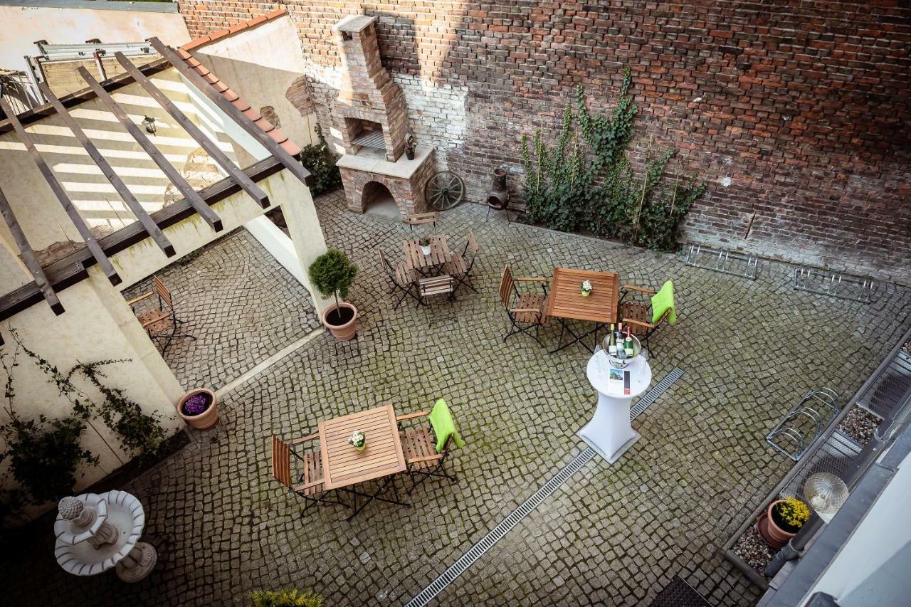 Ferienwohnung Gruenderhaus Brandenburg  Exteriör bild